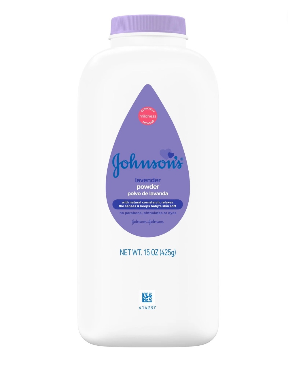Johnson's Lavender Baby Powder with Cornstarch, Hypoallergenic, 15 oz-brand new - Picture 13 of 17